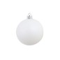 Conjunto de bolas de natal 100 pcs 3/4/6 cm branco/cinzento