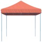 Tenda para festas pop-up dobrável 440x292x315 cm terracotta