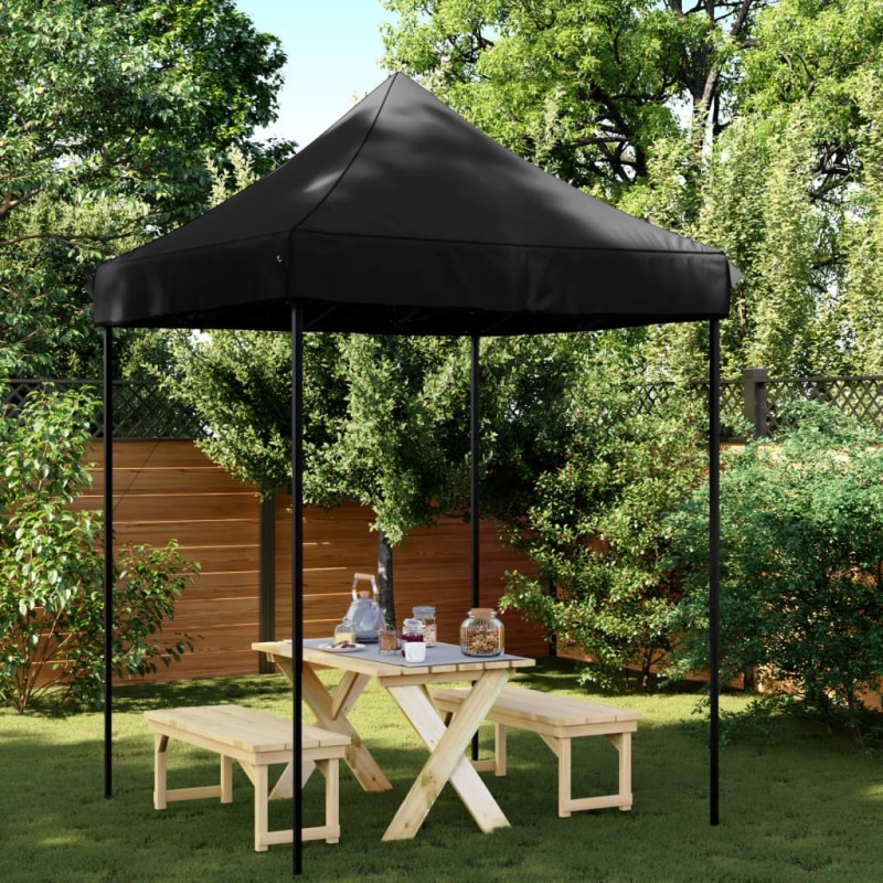 Tenda para festas pop-up dobrável 200x200x306 preto-Toldos e gazebos-Home Retail