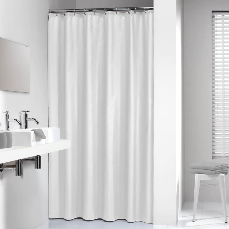 Sealskin Cortina de duche Madeira 180 cm branco 238501310-Cortinas para casa de banho-Home Retail