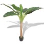 Planta bananeira artificial com vaso 150 cm verde