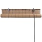 Estore de enrolar 80x220 cm bambu castanho