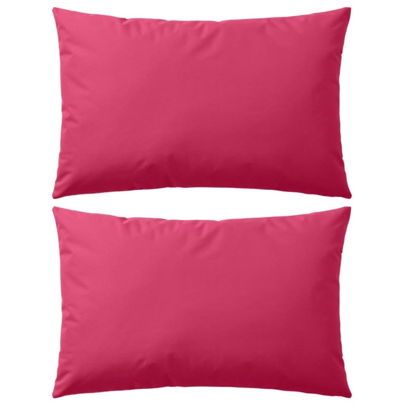 Almofadas para exterior 2 pcs 60x40 cm rosa-Almofadas-Home Retail