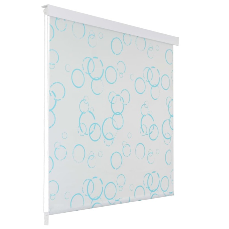 Estore de rolo para o duche 160x240 cm bolhas-Cortinas para casa de banho-Home Retail