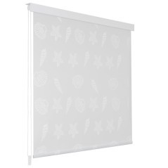 Estore de rolo para o duche 140x240 cm estrelas-do-mar