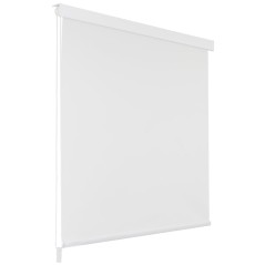 Estore de rolo para o duche 120x240 cm branco