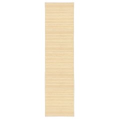 Tapete de bambu 80x300 cm natural