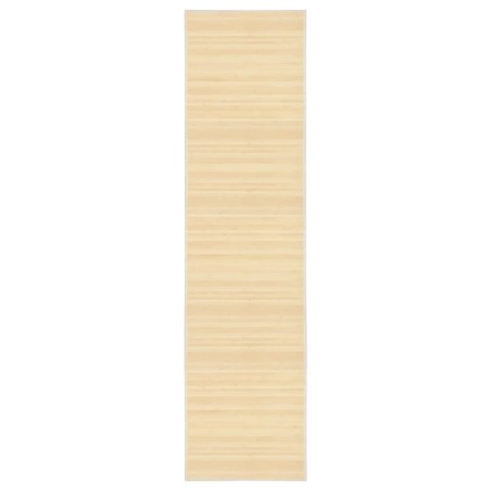 Tapete de bambu 80x300 cm natural