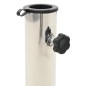 Base de guarda-sol retangular granito 25 kg preto