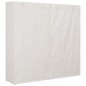 Roupeiro 173x40x170 cm tecido branco