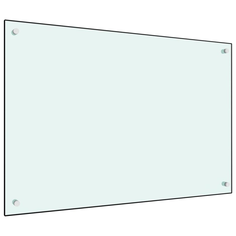 Painel anti-salpicos de cozinha 90x60 cm vidro temperado branco-Ferramentas e utensílios de cozinha-Home Retail