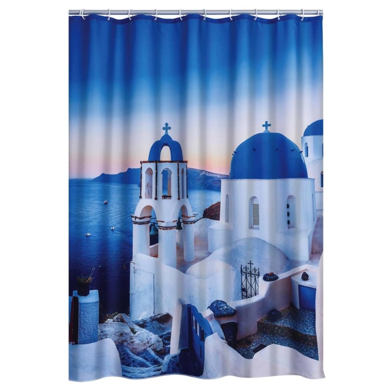 RIDDER Cortina de duche Santorini 180x200 cm-Cortinas para casa de banho-Home Retail