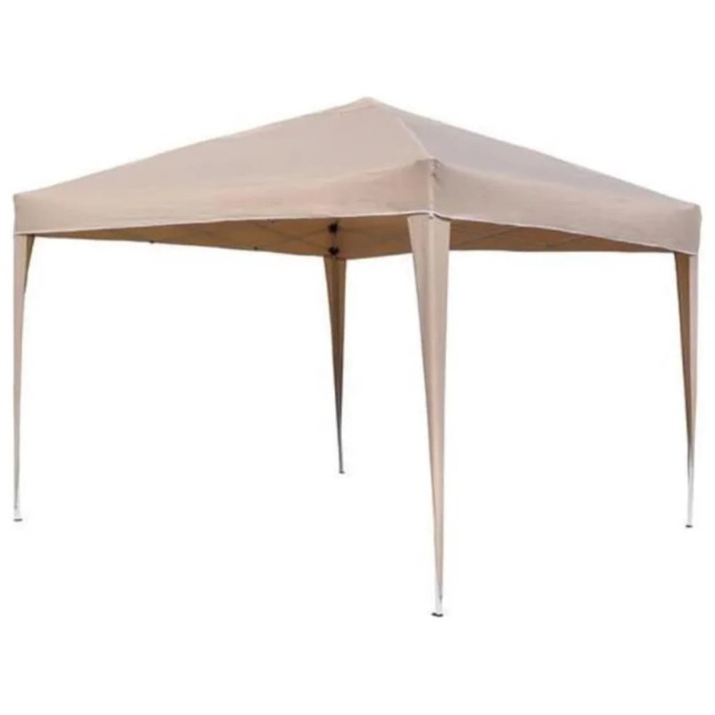 HI Tenda para festas dobrável 3x3 m bege-Toldos e gazebos-Home Retail