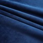 Cortinas blackout c/ ganchos 2 pcs 140x225cm veludo azul escuro