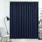 Cortina blackout com ganchos 290x245 cm azul