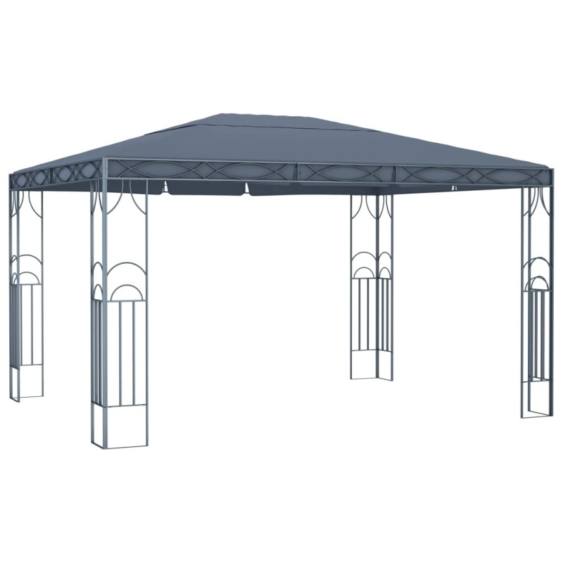 Gazebo 400x300 cm antracite-Toldos e gazebos-Home Retail