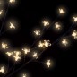 Árvore de Natal 2000 LED flor cerejeira luz branco quente 500cm