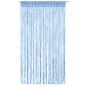 Cortina macramé 140x240 cm algodão azul