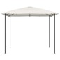 Gazebo 3x3x2,6 m 160 g/m² cor creme