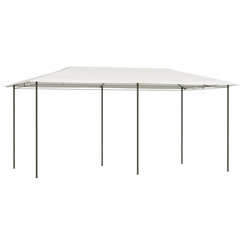 Gazebo 2,98x5,3x2,59 m 160 g/m² cor creme-Toldos e gazebos-Home Retail