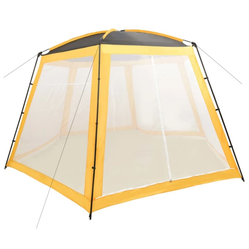 Tenda para piscina 500x433x250 cm tecido amarelo-Acessórios para piscinas e spa-Home Retail