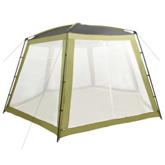 Tenda para piscina 590x520x250 cm tecido verde