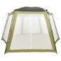 Tenda para piscina 590x520x250 cm tecido verde