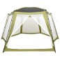 Tenda para piscina 590x520x250 cm tecido verde