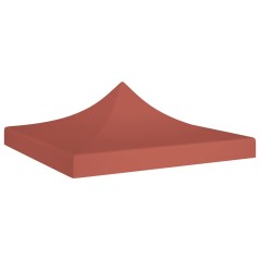 Teto para tenda de festas 2x2 m 270 g/m² terracota