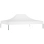 Teto para tenda de festas 4x3 m 270 g/m² branco