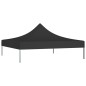 Teto para tenda de festas 3x3 m 270 g/m² preto