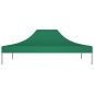 Teto para tenda de festas 4,5x3 m 270 g/m² verde