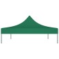 Teto para tenda de festas 4,5x3 m 270 g/m² verde