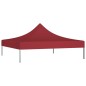 Teto para tenda de festas 2x2 m 270 g/m² bordô