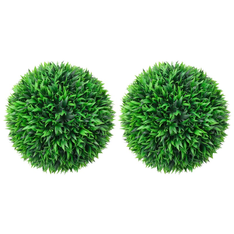 Bolas de buxos artificiais 2 pcs 47 cm-Flores sintéticas-Home Retail