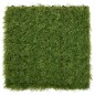 Ladrilhos de relva artificial 11 pcs 30x30 cm verde