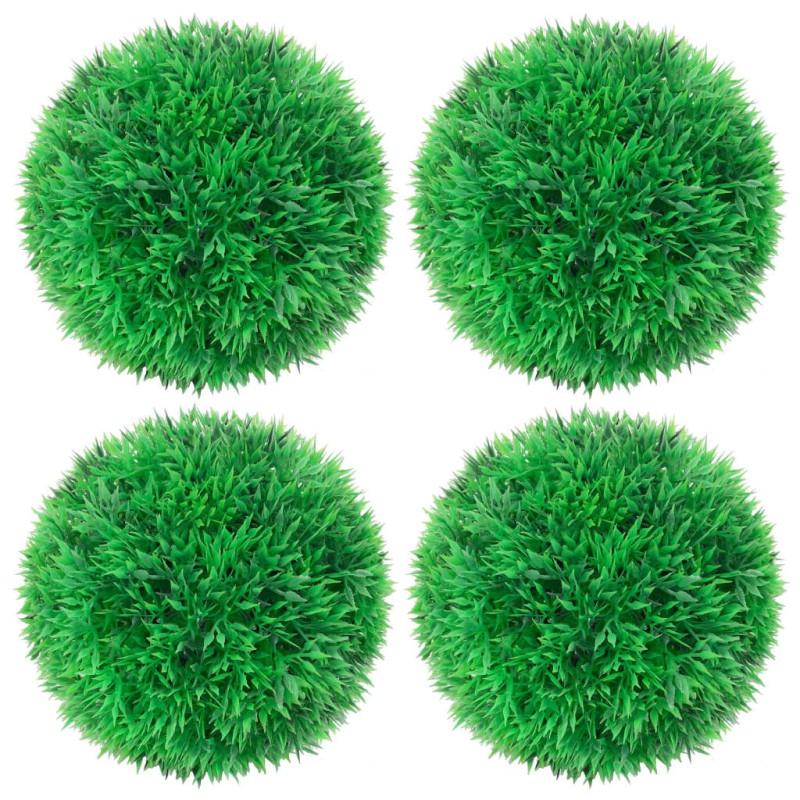 Bolas de buxos artificiais 4 pcs 12 cm-Flores sintéticas-Home Retail