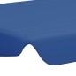 Toldo suplente baloiço jardim 188/168x145/110 cm azul