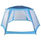 Tenda para piscina 660x580x250 cm tecido azul