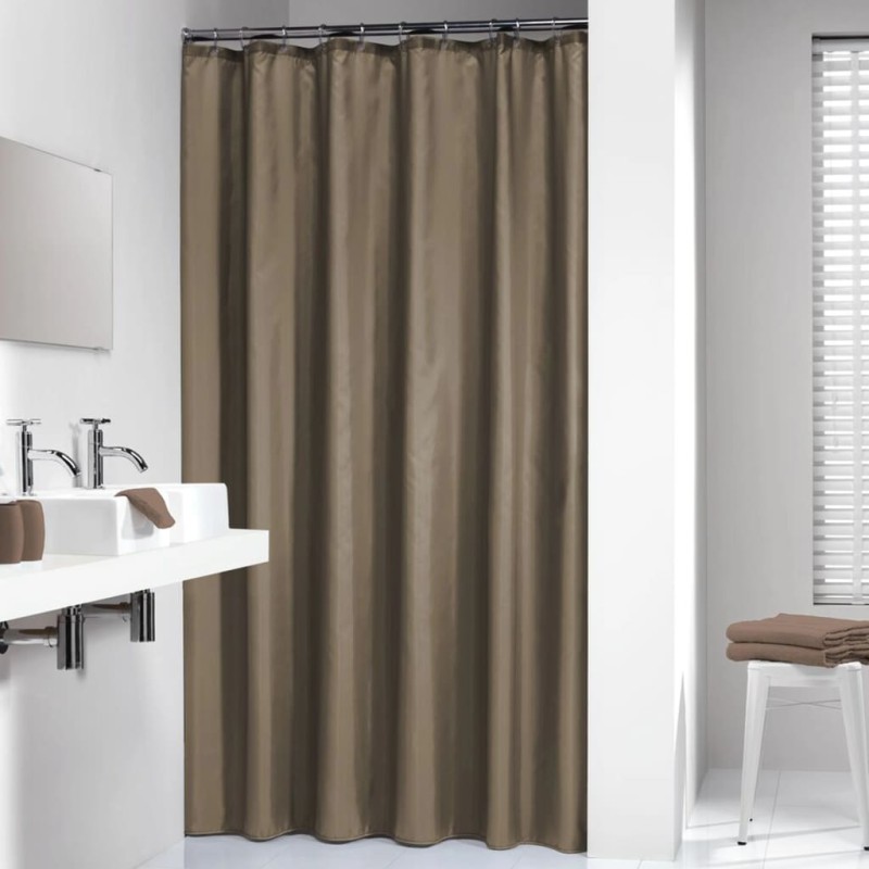 Sealskin Cortina de duche Madeira 120x200 cm cor areia-Cortinas para casa de banho-Home Retail