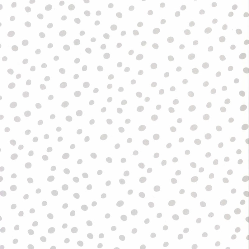 Noordwand Wallpaper Fabulous World Dots branco e cinza-Papel de parede-Home Retail