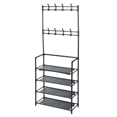 Storage solutions Cabide c/ 4 prateleiras 60x26x155 cm