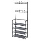 Storage solutions Cabide c/ 4 prateleiras 60x26x155 cm