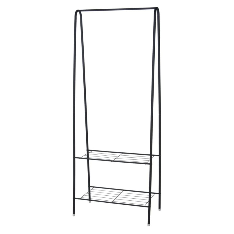 Storage solutions Cabide com 2 prateleiras 61x34x152 cm-Cabides para vestidos-Home Retail