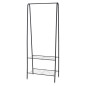 Storage solutions Cabide com 2 prateleiras 61x34x152 cm