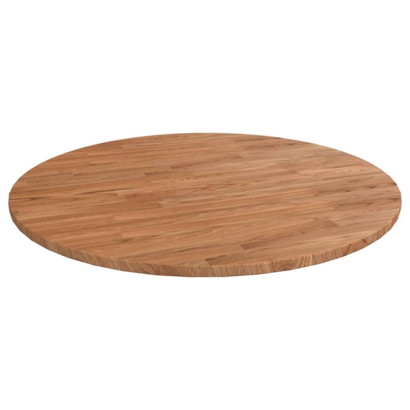 Tampo mesa redondo Ø70x1,5 cm carvalho tratado castanho-claro-Tampos de mesa-Home Retail