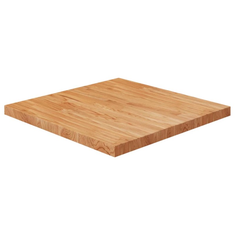 Tampo mesa quadrado 70x70x4 cm carvalho tratado castanho-claro-Tampos de mesa-Home Retail