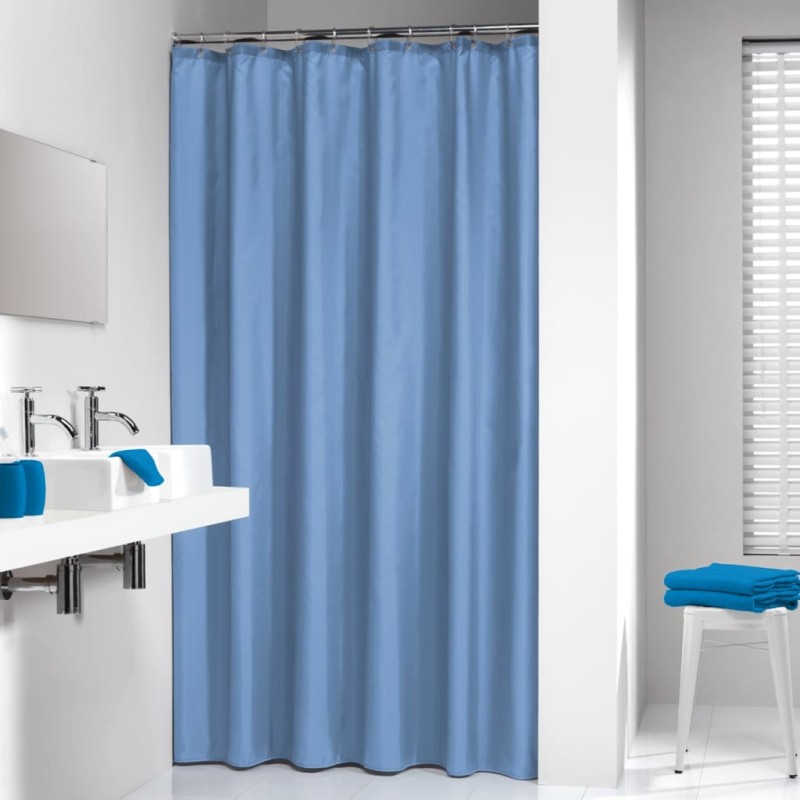 Sealskin Cortina de duche Granada 180 cm azul 217001310-Cortinas para casa de banho-Home Retail