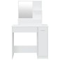 Conjunto toucador 86,5x35x136 cm branco