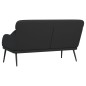 Banco 110x76x80 cm couro artificial preto